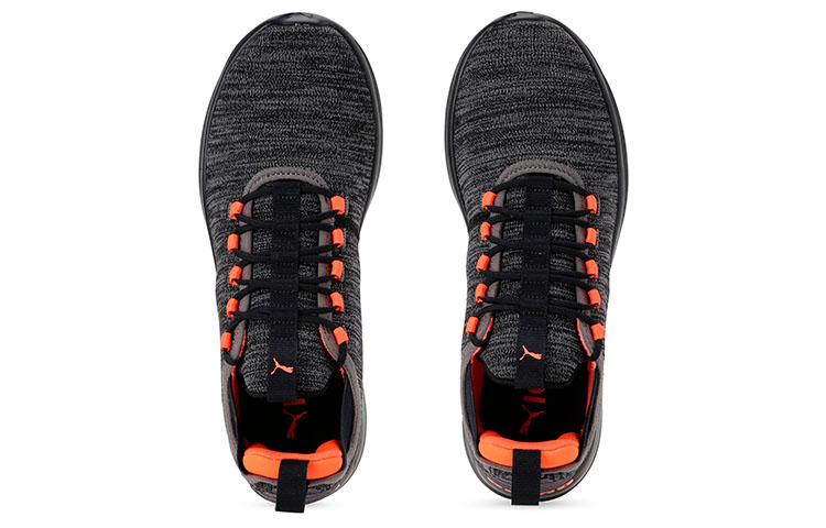 Lookbook Puma Flash Daunt Low ''Grau Orange Schwarz'' Sneakers 192750-05