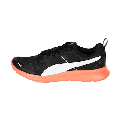 Puma Flex Essential 'Black Silver Orange Colorblock'