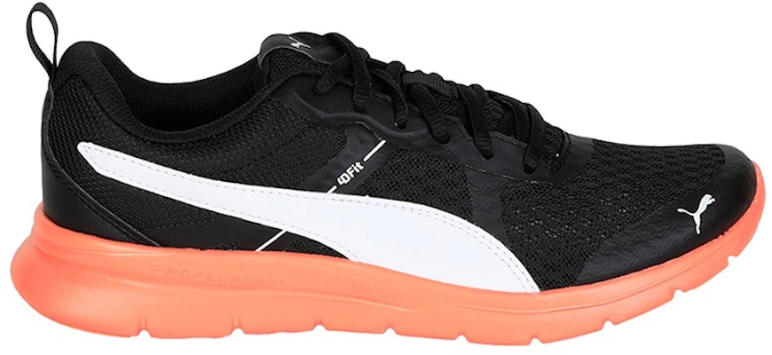 Puma Flex Essential 'Hitam Perak Oranye Blok Warna' 365268-07 Order Puma Flex Essential 'Hitam Perak Oranye Blok Warna' 365268-07