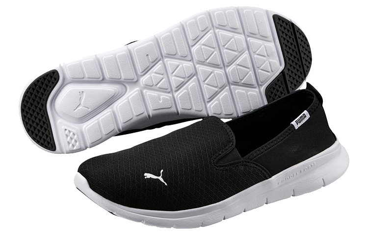Lookbook Puma Flex Essential Slip On 'Black' 365273-01
