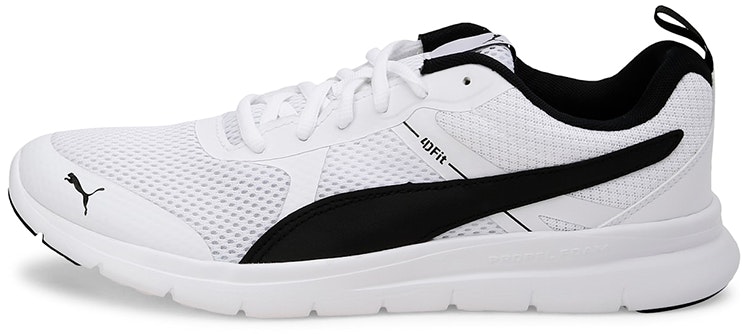 puma-flex-essential-training-shoes-black-white-369989-04