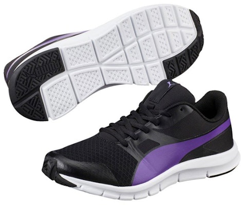 Puma Flex Racer 'Hitam Ungu' Sneakers 360580-25 Shop Puma Flex Racer 'Hitam Ungu' Sneakers 360580-25