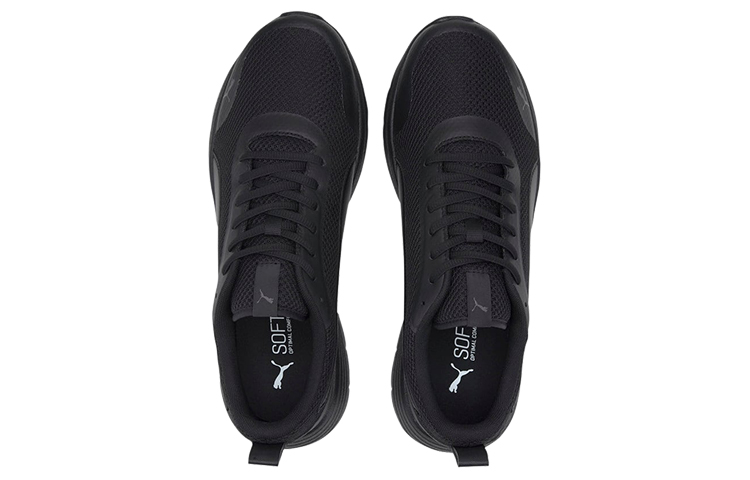 Lookbook プーマ フレックス リニュー 黒 ローカット (Puma Furekkusu Rinyū Kuro Rōkatto) 371120-05