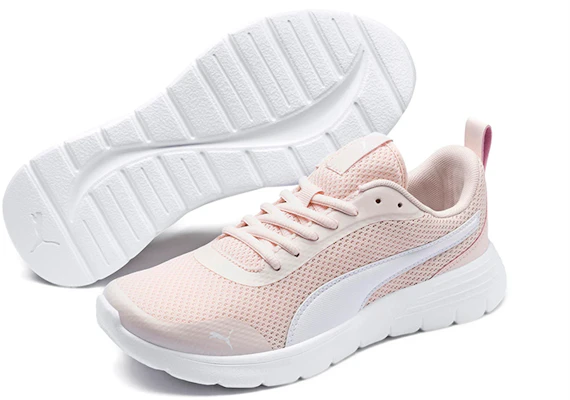 PUMA Flex Renew 低筒 跑步鞋 男女皆宜 粉白色 Lookbook PUMA Flex Renew 低筒 跑步鞋 男女皆宜 粉白色