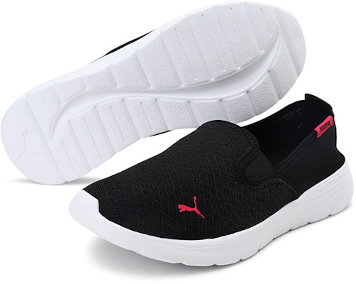 Puma Flex Renew Slip On 'Black Red' 371951-03 Lookbook Puma Flex Renew Slip On 'Black Red' 371951-03