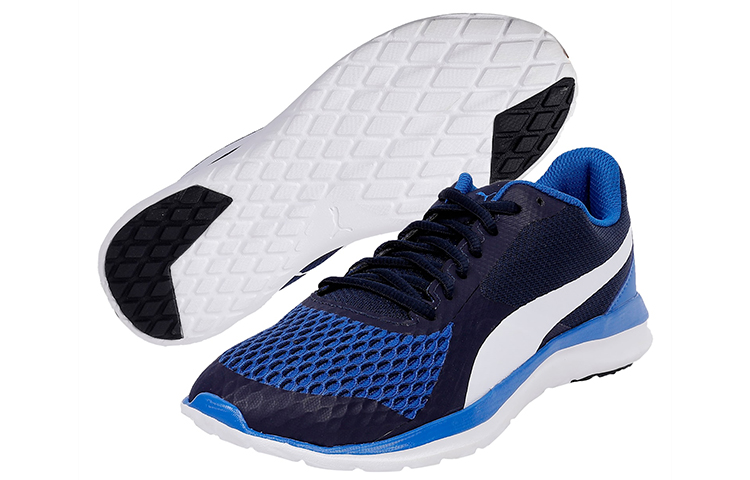 Lookbook プーマ フレックス T1 IDP 青/白 368320-05