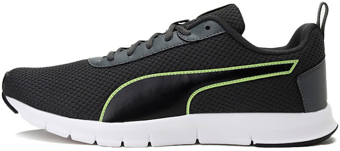 彪馬 Flexracer 低幫跑步鞋 黑綠 Buy 彪馬 Flexracer 低幫跑步鞋 黑綠