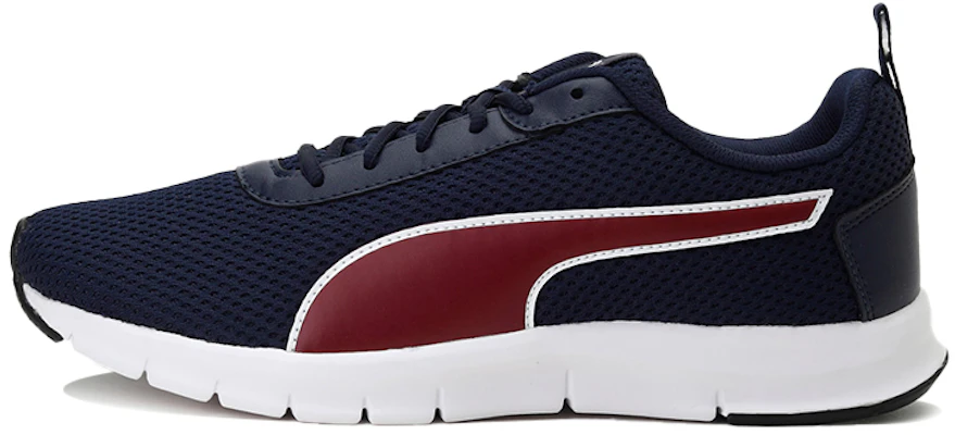 PUMA Flexracer 低帮 跑步鞋 男款 黑紅色 Buy PUMA Flexracer 低帮 跑步鞋 男款 黑紅色