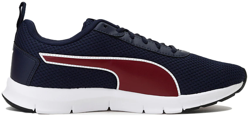 PUMA Flexracer 低帮 跑步鞋 男款 黑紅色 Order PUMA Flexracer 低帮 跑步鞋 男款 黑紅色