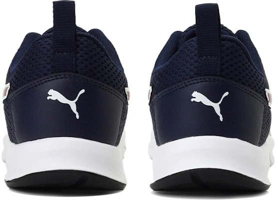 PUMA Flexracer 低帮 跑步鞋 男款 黑紅色 Shop PUMA Flexracer 低帮 跑步鞋 男款 黑紅色