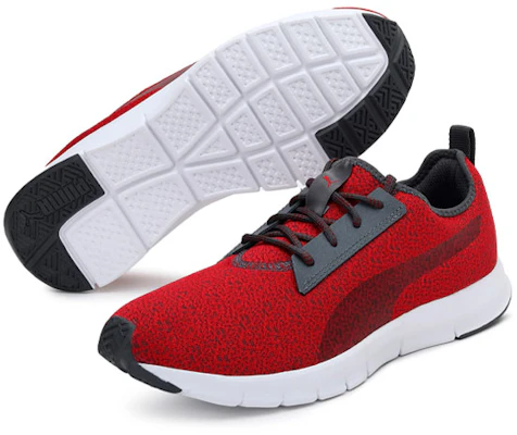 Puma Flexracer Hm Nu Idp 紅黑 低筒運動鞋 Shop Puma Flexracer Hm Nu Idp 紅黑 低筒運動鞋