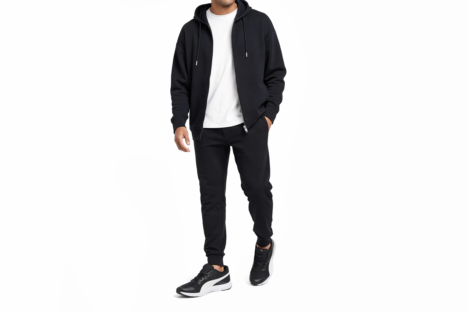 Order Puma Flexracer Schwarz Weiß 360580-01