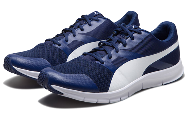 Lookbook Puma Flexracer Biru Gelap 'Putih' 360580-31