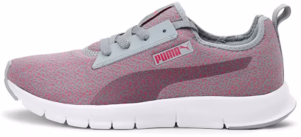 Puma Flexracer Hm Nu Idp Low Top Running Shoes Grey/Pink/White 369706-08 Puma Flexracer Hm Nu Idp Low Top Running Shoes Grey/Pink/White 369706-08
