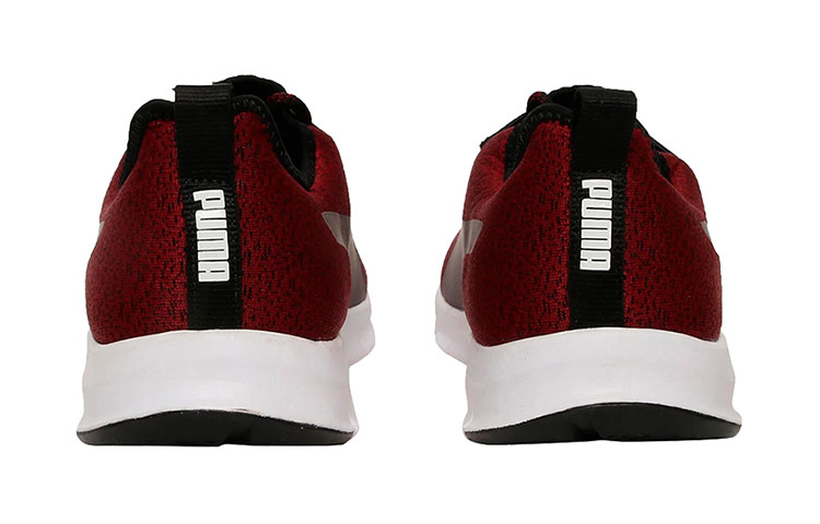 Shop Puma Flexracer HM Nu IDP Baskets Running Basses Rouge/Marron/Blanc 369706-03