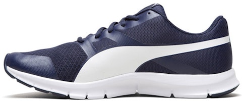 Puma Flexracer Non-Slip Cozy Low Top Sports Skate Shoes Blue White 360580-23 Puma Flexracer Non-Slip Cozy Low Top Sports Skate Shoes Blue White 360580-23