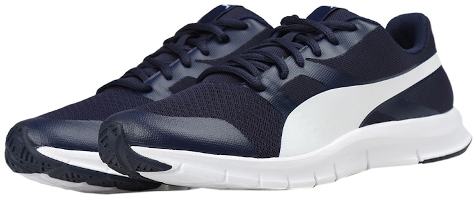 Puma Flexracer Non-Slip Cozy Low Top Sports Skate Shoes Blue White 360580-23 Order Puma Flexracer Non-Slip Cozy Low Top Sports Skate Shoes Blue White 360580-23