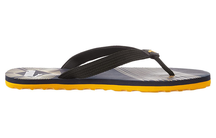 Order Puma Flip Flops ''Schwarz Gelb'' 363708-02