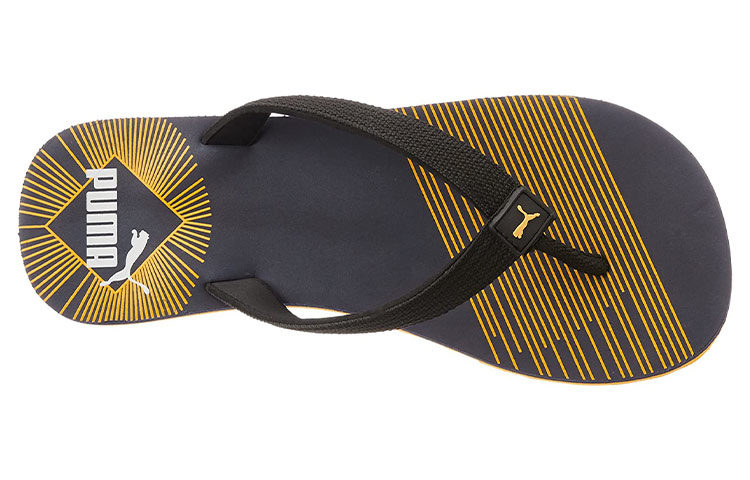 Shop Puma Flip Flops ''Schwarz Gelb'' 363708-02