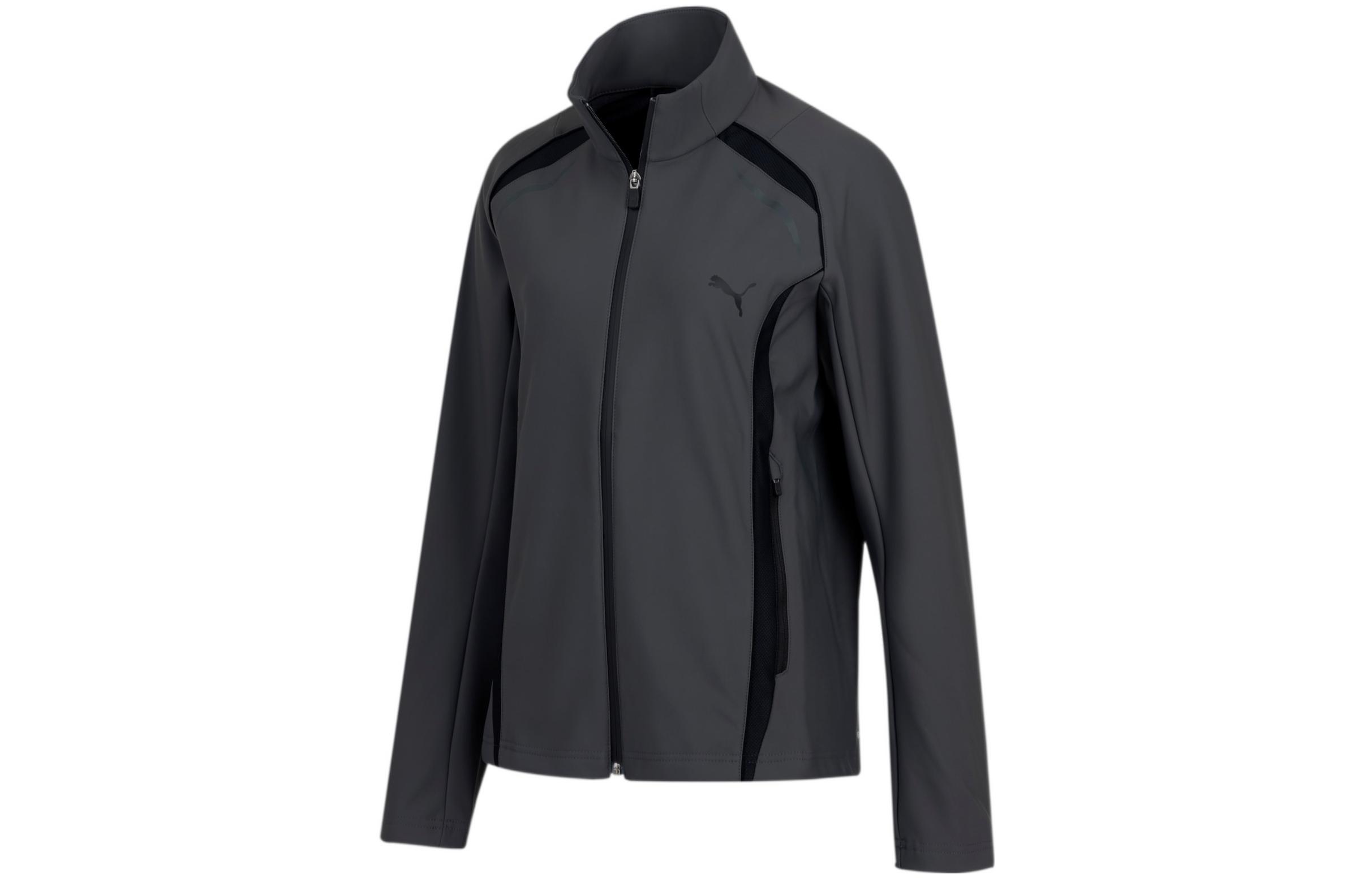 Puma Floral Printed Stand Collar Zip-Up Sports Jacket Men 933452-02