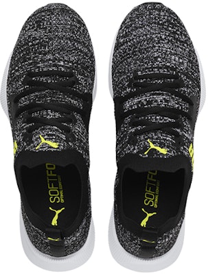 PUMA Flyer Engineer 低筒 跑步鞋 男款 黑白黃 Purchase PUMA Flyer Engineer 低筒 跑步鞋 男款 黑白黃