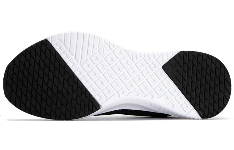Shop Puma Flyer Flex Knit 'Negro Blanco' 376287-01