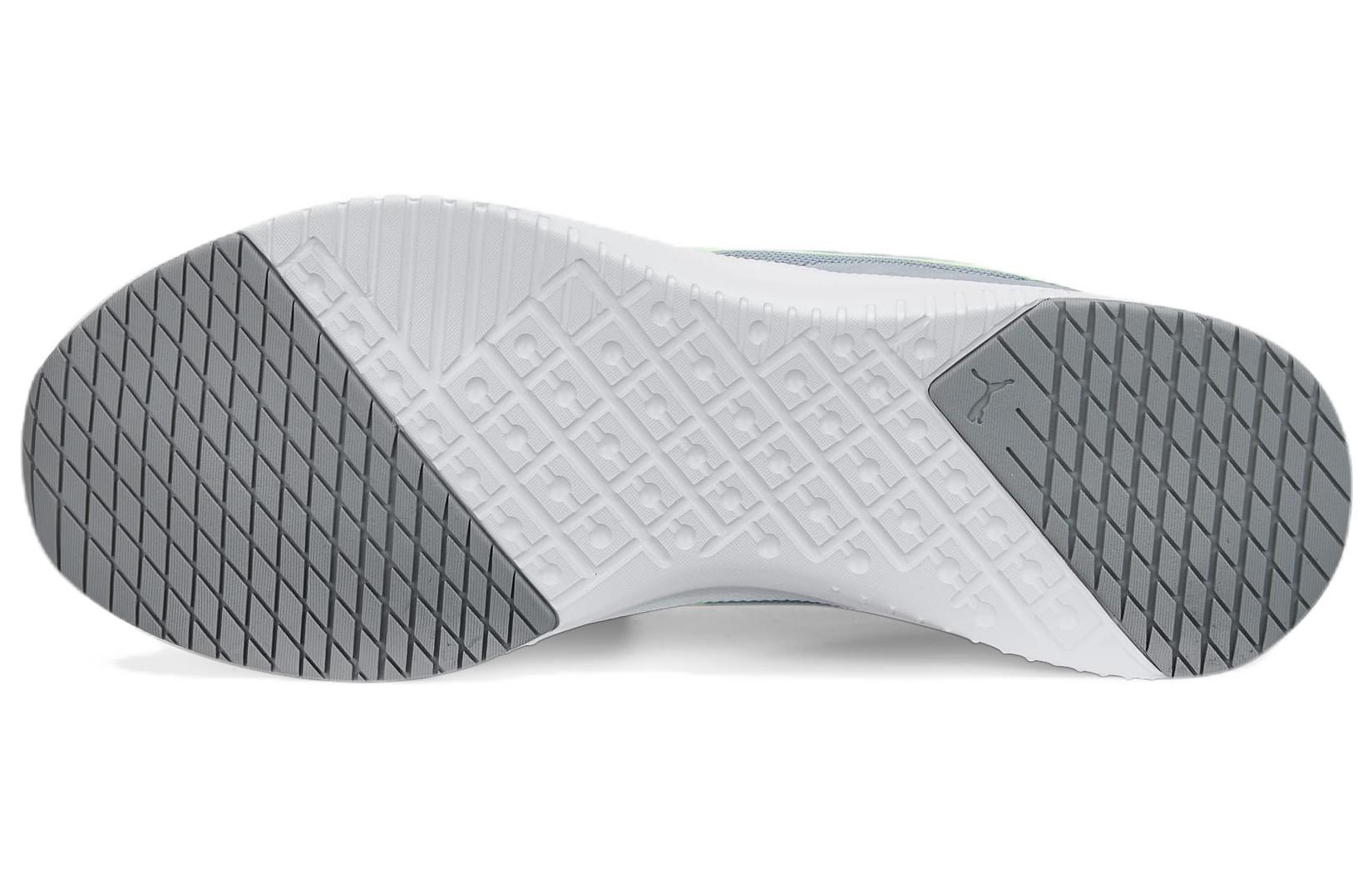 Details for Puma Flyer Flex 低幫跑步鞋 男女同款 灰綠色