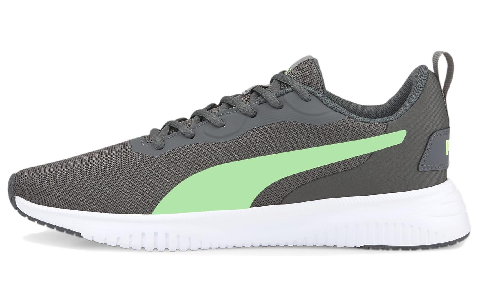 Puma Flyer Flex Low Tops Gray Green White 195201-19