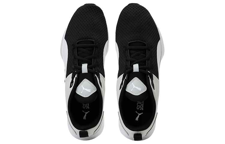 Lookbook Puma Flyer Runner ''Schwarz Weiß Grau'' 193450-06