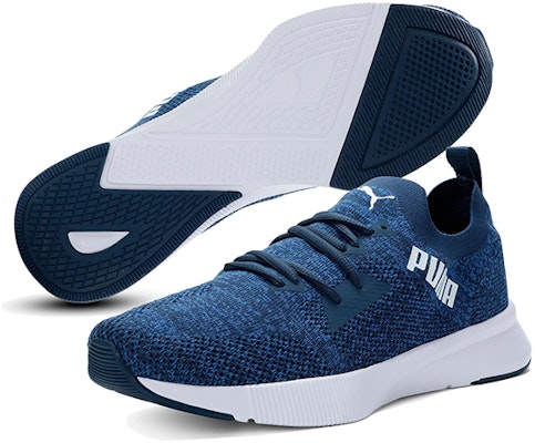 Puma Flyer Runner Engineer Knit 'Azul Blanco' 192790-07 Lookbook Puma Flyer Runner Engineer Knit 'Azul Blanco' 192790-07