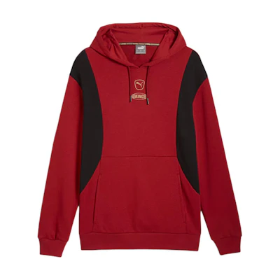 Puma Football King Red Pullover Hoodie Long Sleeve Sweater 658988-02
