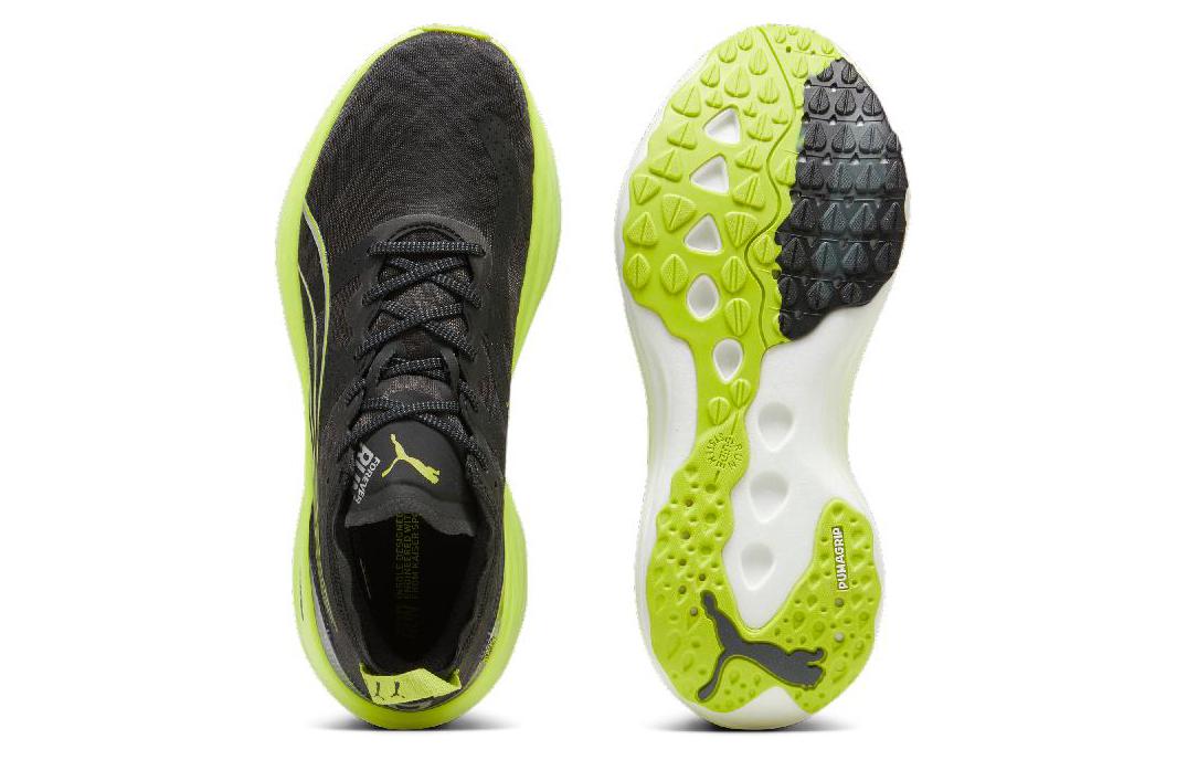 Shop Puma ForeverRun Nitro 'Hitam Lime Pow' 380073-01
