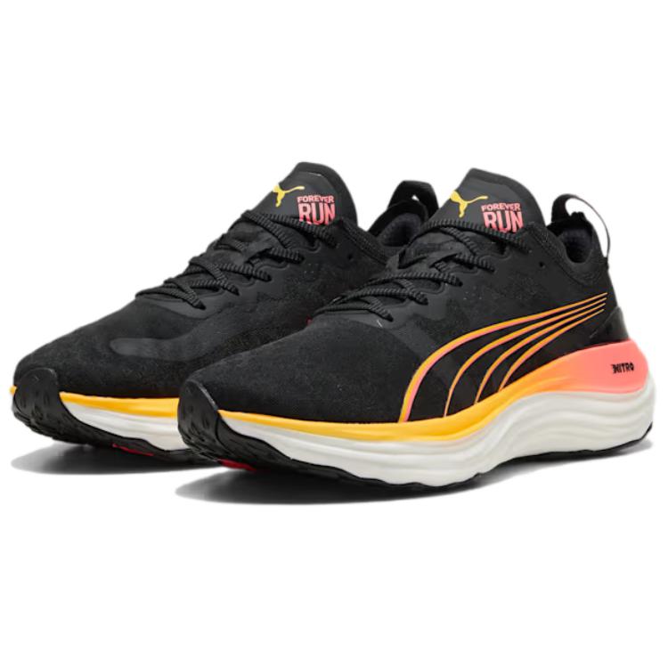 Lookbook Puma ForeverRun Nitro 'Negro Sunset Glow' 377757-24