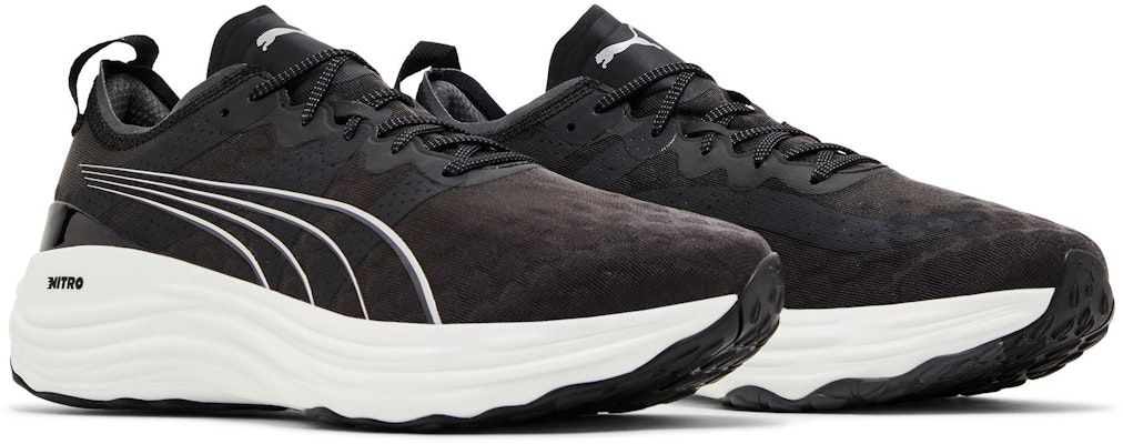Puma ForeverRun Nitro 'Black White' 377757-01 Cheap Puma ForeverRun Nitro 'Black White' 377757-01