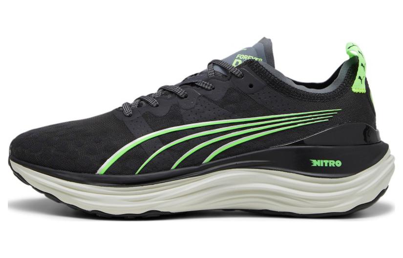 Puma ForeverRun NITRO™ Running Shoes 'Black Green' 377757-12