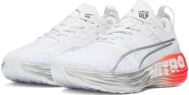 Puma ForeverRun Nitro 'White Cherry Tomato' 380017-01 Lookbook Puma ForeverRun Nitro 'White Cherry Tomato' 380017-01