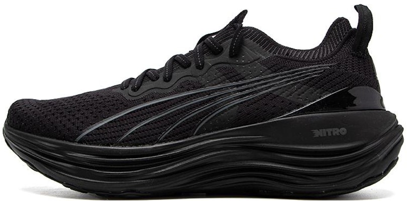 Puma ForeverRun Nitro Knit 'Black Shadow Grey' 379139-01 Buy Puma ForeverRun Nitro Knit 'Black Shadow Grey' 379139-01