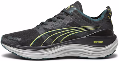 Puma ForeverRun Nitro Winter 'Black Malachite Yellow' 378472-01 Puma ForeverRun Nitro Winter 'Black Malachite Yellow' 378472-01