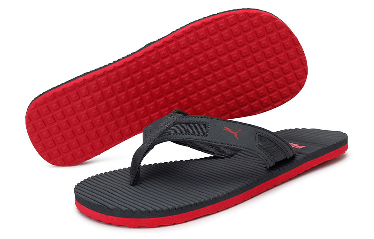 Lookbook Puma Fox IDP Sandal Hitam Merah 380386-03