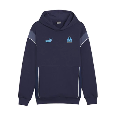 Puma FtblArchive Navy Blue Hoodie with Logo Design 774069-29