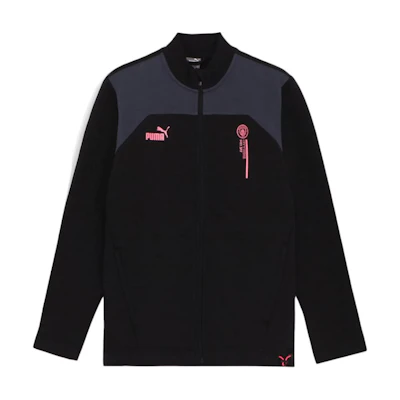 Puma FtblCulture Soft Comfortable Casual Jacket Black-Dark Gray 772966-32
