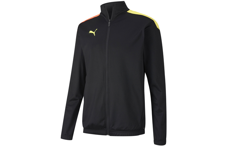 Puma Ftblnxt Retro Colorblock Track Jacket Black Football Sportswear 656532-06