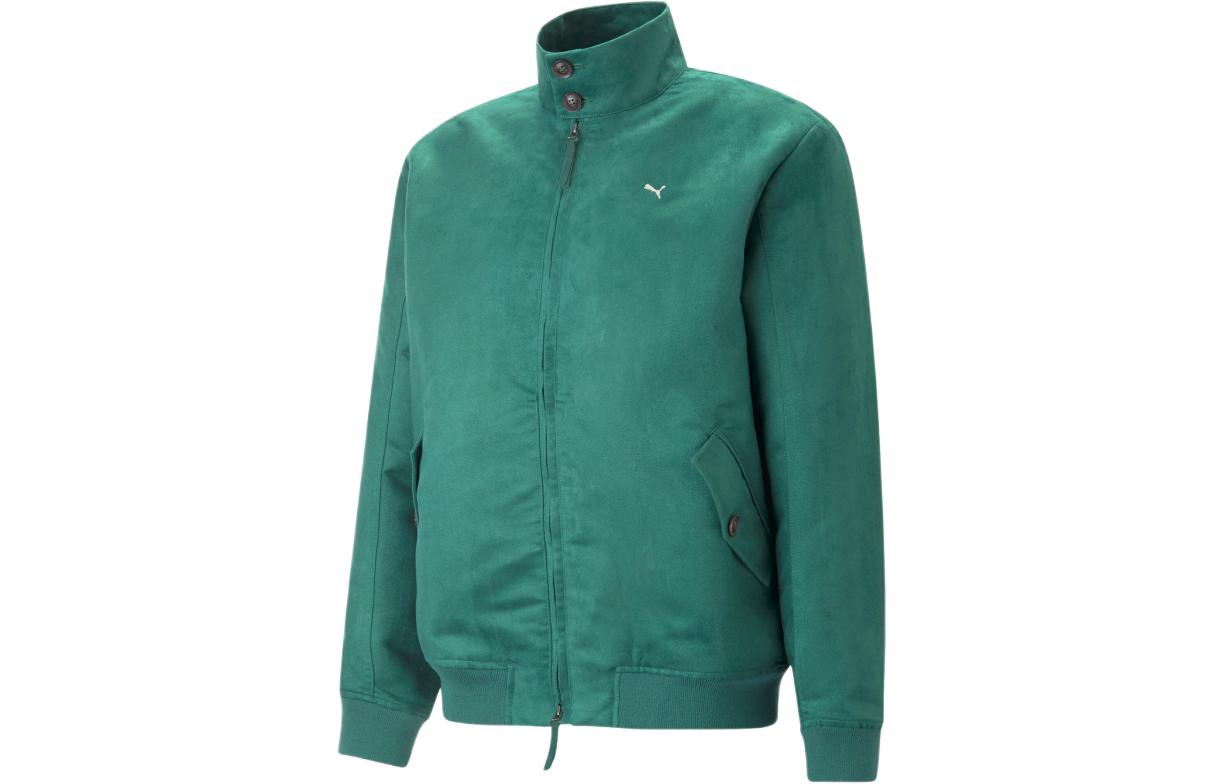 Order Puma 全拉鍊休閒外套 綠色 537993-37