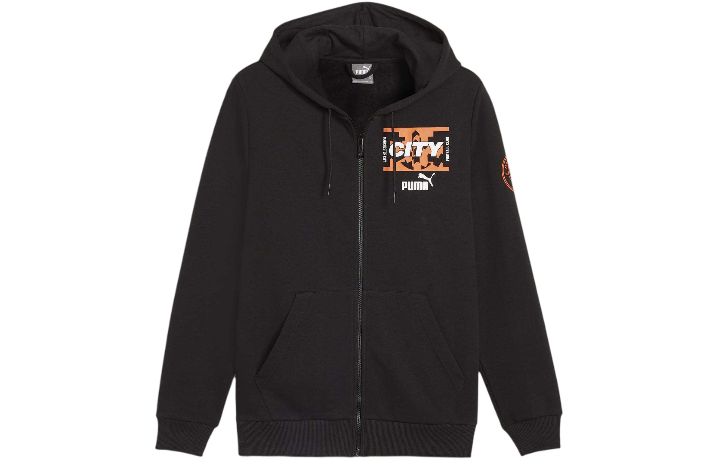 Puma Full-Zip Graphic Hoodie - Black 774666-08