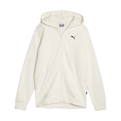 Puma Full-Zip Hoodie White Casual Training Sweatshirt 675979-99