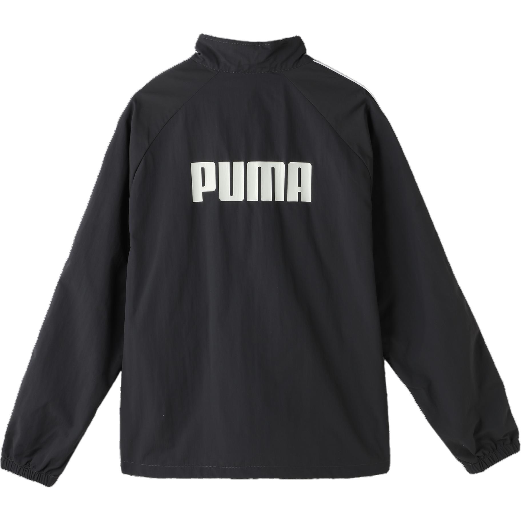 Lookbook Puma 深灰復古風全拉鍊寬鬆版運動外套 686087-69