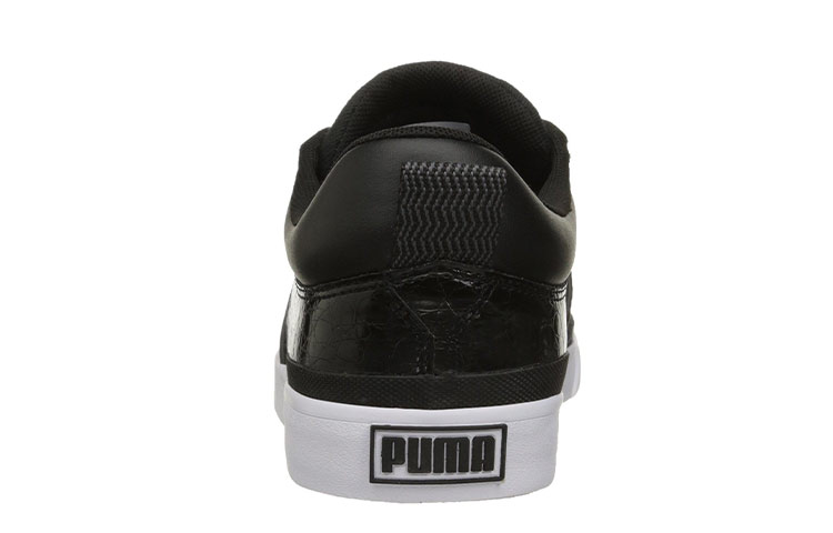 Shop Puma Funist Slider Vulc 減震耐磨防滑 低筒休閒板鞋 黑