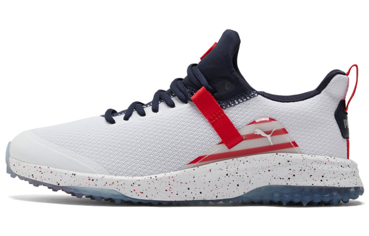 Puma Fusion EVO Sport Shoes White/Blue/Red 195586-01