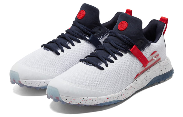 Lookbook Puma Fusion EVO Sportschoenen Wit/Blauw/Rood 195586-01
