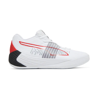 Puma Fusion Nitro 'White High Risk Red'